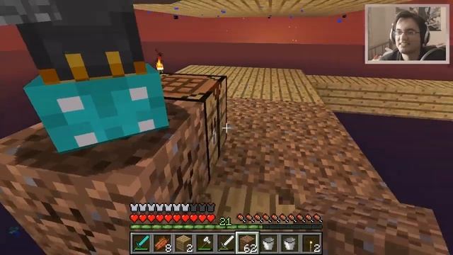 Minecraft - "SKY SURVIVAL" Part 13: Trap Construction смотреть онлайн