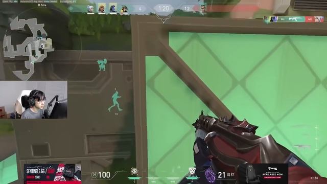 When TenZ TRIGGERED His WALLHACK In Valorant