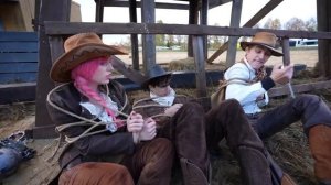 Стали КОВБОЯМИ на 24 Часа !