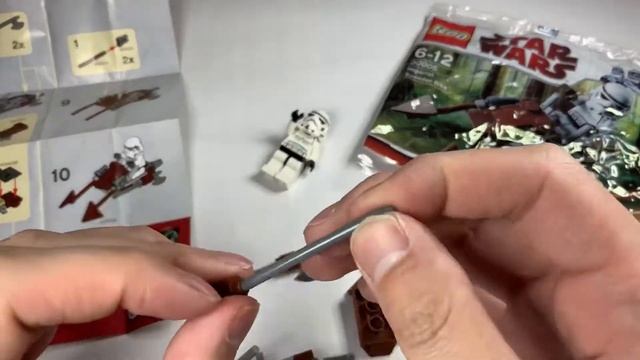 LEGO STAR WARS 30005 Imperial Speeder Bike build / レゴ ブロック スターウォーズ インペリアル スピーダー バイク 帝国軍 組み立て смотреть онлайн