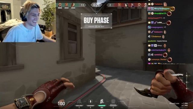 XQc Gets Insulted By Gulag Gang For Accidentally RPing In Valorant