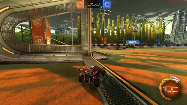 100% GOAL SCORED ROCKET LEAGUE JINSIDER MONTAGE