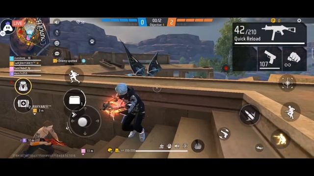 Telugu Free Fire MAX : 👍 Good stream | Playing Squad | Streaming with Turnip смотреть онлайн