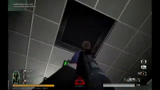 Payday: The Heist - No Mercy (Hard, Plan B) смотреть онлайн