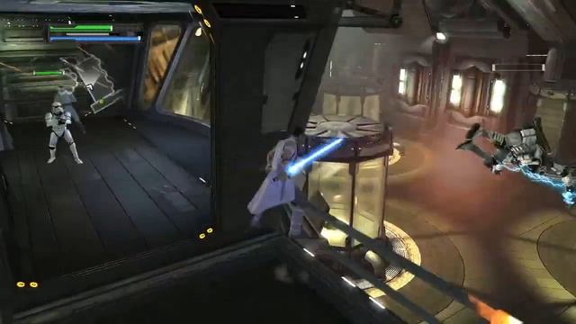 Прохождение Star Wars The Force Unleashed - Часть 4[Спасение с Экспериментатора] смотреть онлайн