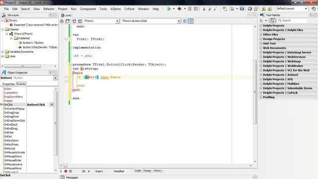 #3 Программирование в Delphi. Условия и циклы смотреть онлайн