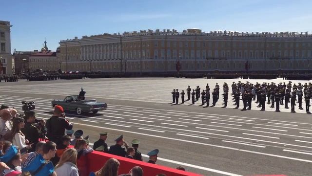 Генеральная репетиция Парада Победы 7.05.2016 в Санкт- Петербурге смотреть онлайн