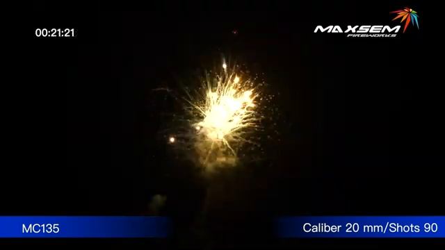 Фейерверк 90 залпов «Furious» Maxsem MC135 смотреть онлайн