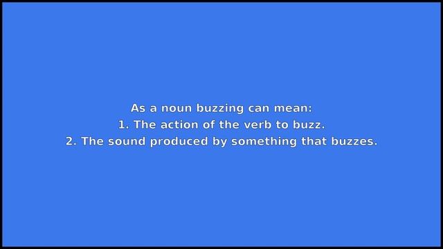 BUZZING - Meaning and Pronunciation смотреть онлайн