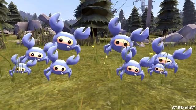Soldier SpyCrab Dancing [From Extravagant Picnic By STBlackST] Short Version