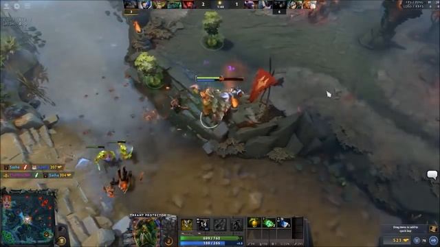 Treant Protector - Next Level Gank - Dota 2 смотреть онлайн