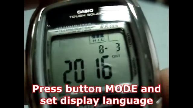 Casio DB-E30D Manual 2568 To Set Digital Time - Correct Guide