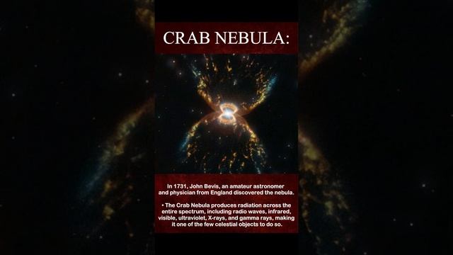 CRAB NEBULA #inenglish #crabnebula #taurus #JohnBevis #1731 #india #nebula #spaceias смотреть онлайн