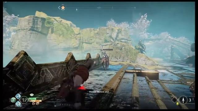 God of War PS4 - Alfheim - Find a way to the light + Free the boat смотреть онлайн
