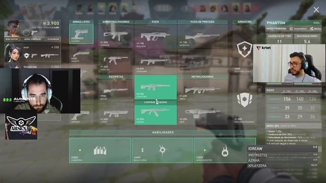 REAGINDO ao FALLEN no VALORANT (Pro Player de CS fez 40 KILLS 😱)