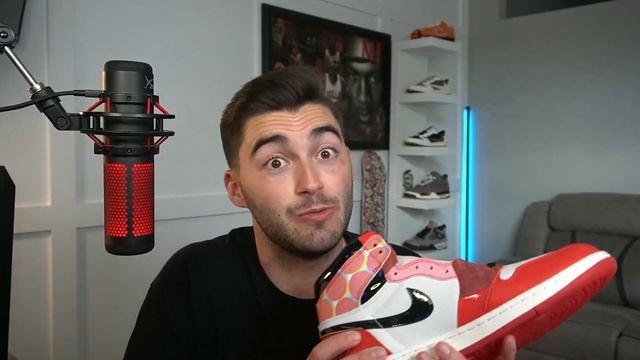 Yes THEY GLOW IN THE DARK! Jordan 1 Spiderman Across The Spider Verse 2.0 Review & Stock Numbers! смотреть онлайн