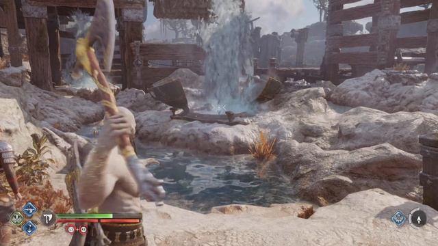 God of War Ragnarök Svartalfheim zones humides Poème de Kvasir смотреть онлайн