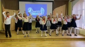 Танцевальный флешмоб Орлята России