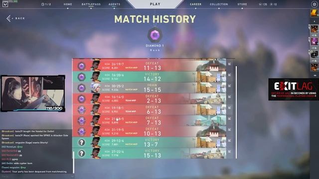 Phoenix OUTPLAYS vs Immortal/Diamond's - Valorant смотреть онлайн