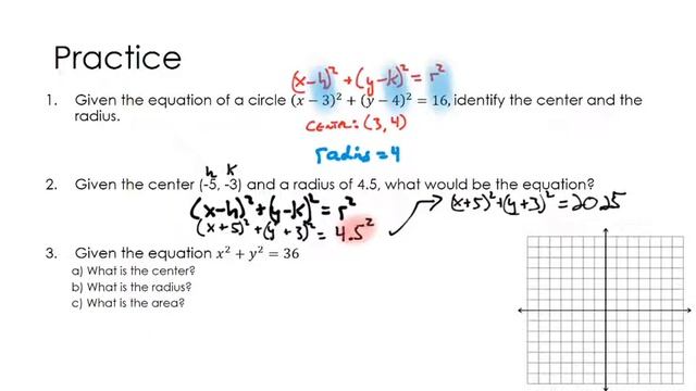 Equations of Circles смотреть онлайн