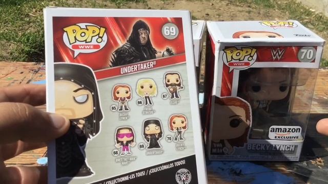 WWE Undertaker, Becky Lynch and “The Fiend” Bray Wyatt Funko Pop Toy Review смотреть онлайн