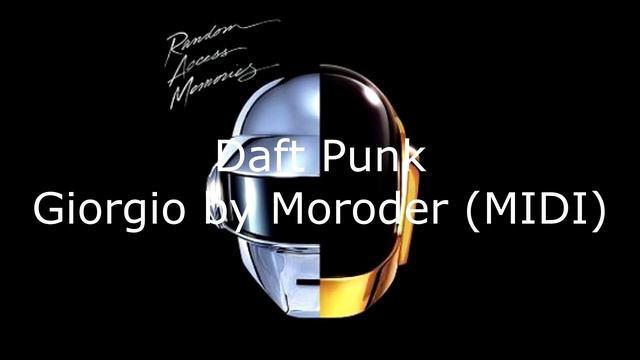 Daft Punk - Giorgio By Moroder (MIDI)