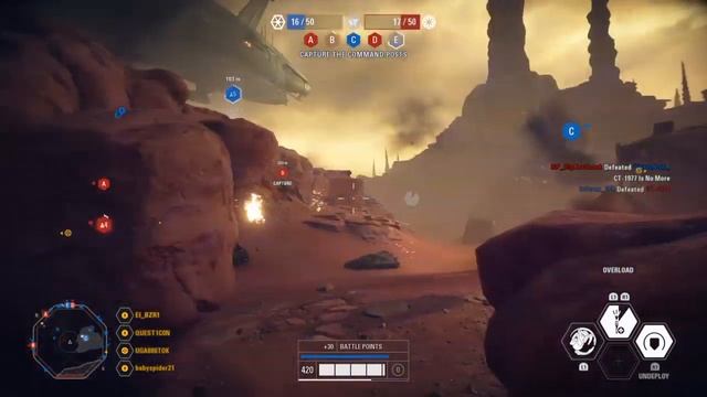 Star Wars Battlefront II: Stuck Droideka Glitch смотреть онлайн