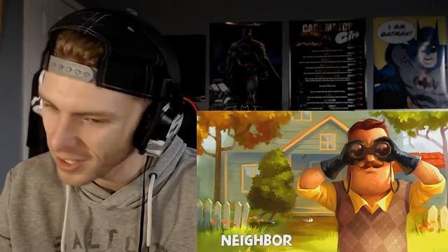 Vapor Reacts #583 | HELLO NEIGHBOR SONG "Hello Hello" by CG5 ft. Not A Robot REACTION!! смотреть онлайн