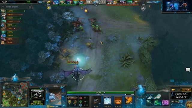 NaVi vs Alliance. With Goblak! Bo2. Game 1. Eng смотреть онлайн