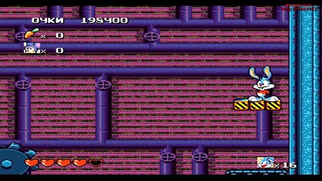 Прохождение Tiny Toon Adventures ч.7 ФИНАЛ смотреть онлайн