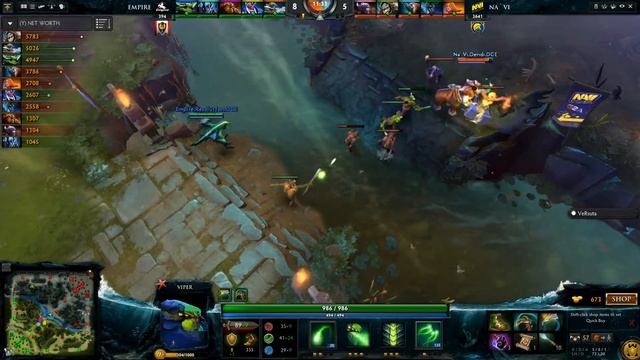 Navi vs Team Empire #2 - Dota 2 DreamLeague Season 3 Русские комментарии смотреть онлайн