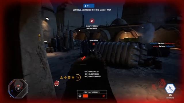 Mos Eisley Night Map Full Match Patch 1.1 Star Wars Battlefront 2 смотреть онлайн
