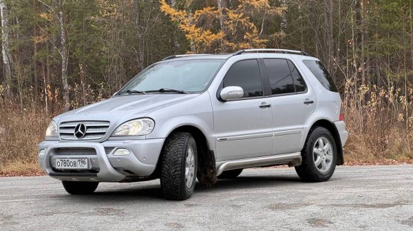 Mercedes-Benz ML 350 (Special Edition) (W163). Говорим и показываем.