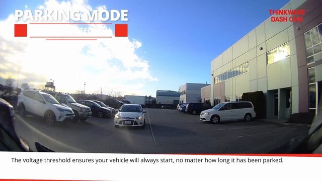 THINKWARE FEATURE VIDEO: PARKING MODE BATTERY PROTECTION смотреть онлайн