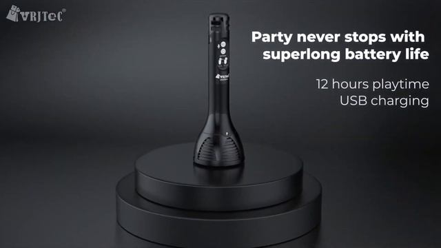 Vrjtec Wireless Bluetooth Karaoke Microphone For Singing With Bluetooth Speaker смотреть онлайн