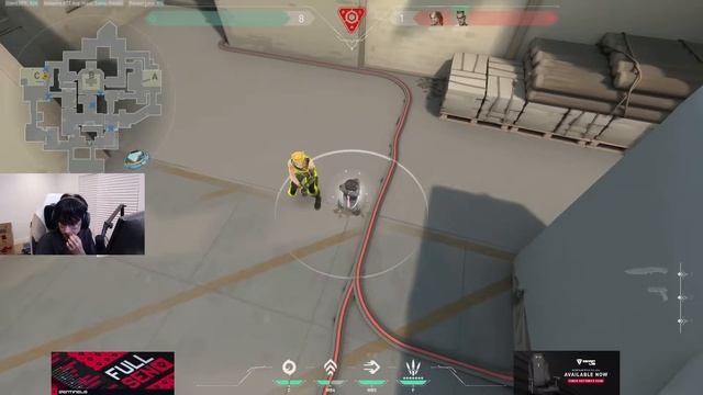VALORANT POV Demo Sen TenZ (18/13) Ranked (Haven)(Jett)(Stream) смотреть онлайн