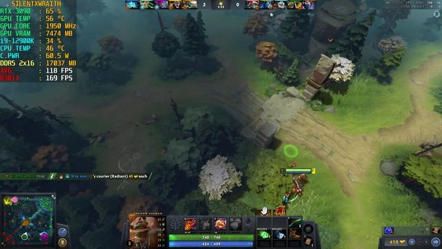 Dota 2 Max Settings 4K | i9-12900K | RTX 3090 | DDR5 Ram смотреть онлайн