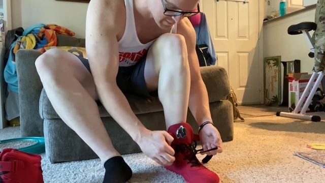 Gorilla Wear Bodybuilding Shoes - HIGH TOP REDS [2020]