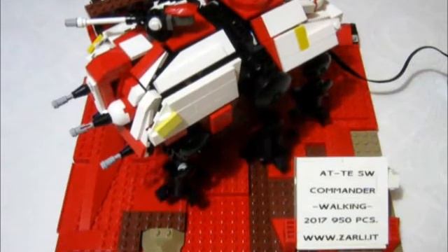 LEGO walking AT-TE Commander смотреть онлайн