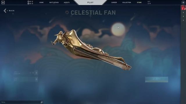 Daily valorant store - I got Celestial Fan & Protocol 781-A Sheriff (Day97) смотреть онлайн