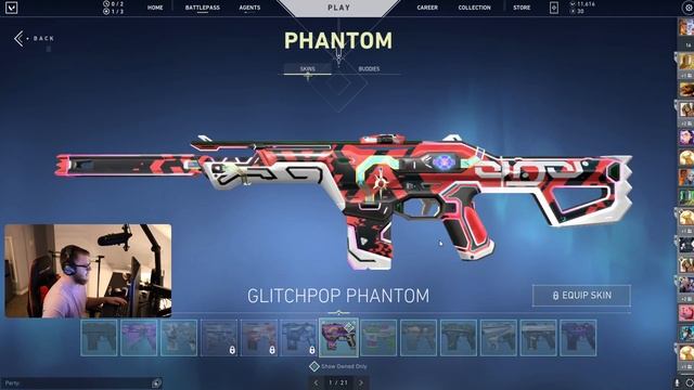 BEST VALORANT SKINS FOR PHOENIX - THE PHOENIX MAIN SKIN COLLECTION! смотреть онлайн