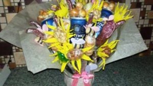 Букет своими руками Из пива и закусок