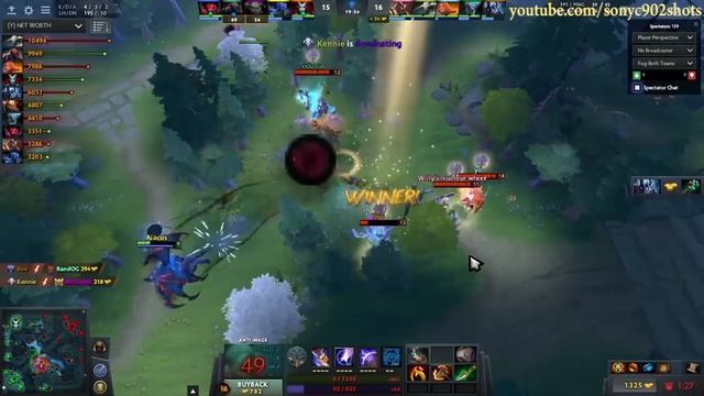 How to knock down Anti-Mage Patch 7.06 - Dota 2 смотреть онлайн