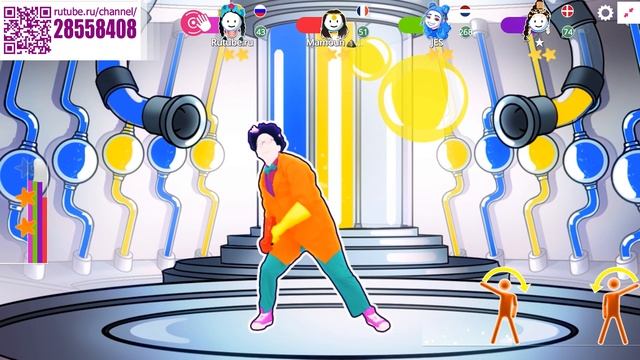 Just Dance: The Color Lab - Dancing Bros. смотреть онлайн