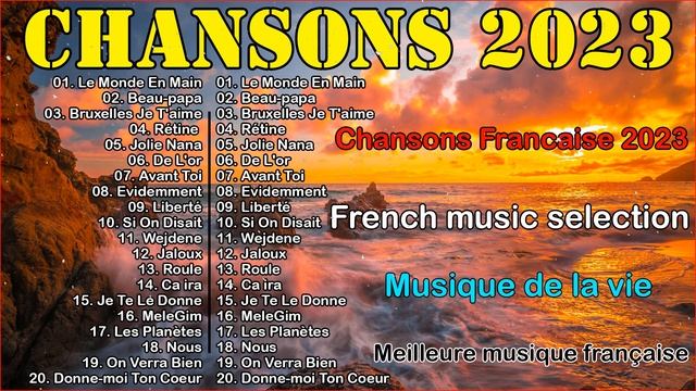 Chansons Francaise 2023 - Dernière Musique Française - Gims, Slimane, Zaz, Soolking, Stromae