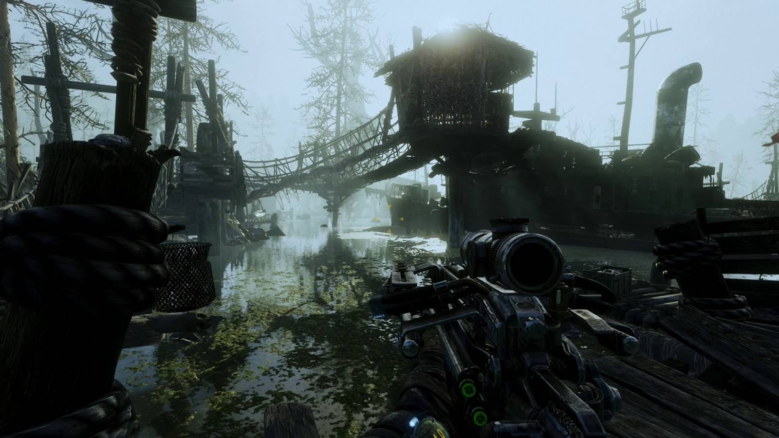 Метро Исход (Metro Exodus) Часть 18 Тайга - Пиратский Лагерь _ Встреча с Алешей