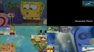 Spongebob Sparta Remixes Quadparison 44