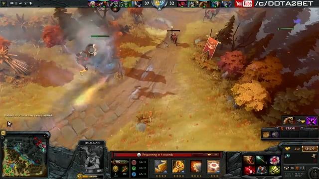 Dota 2 MidOne Timbersaw - 27 Kills Like a Big Boss with Magic Wand смотреть онлайн