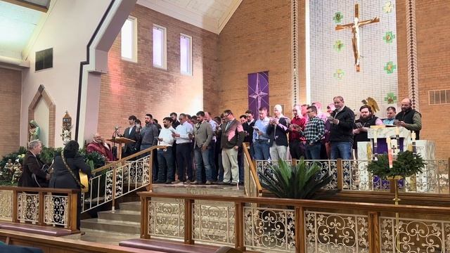 Bartimaeus ACTS Community - Dec. 17, 2023 - Men's ACTS Retreat Return Mass Song смотреть онлайн