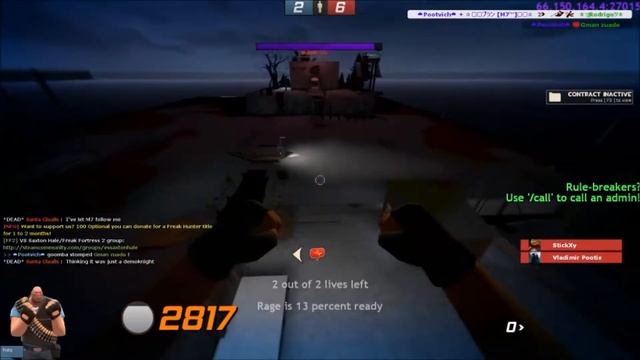 Team Fortress 2 Freak Fortress 2 (Pootvich Christ & Demoknight M7 Gameplay) #2 смотреть онлайн